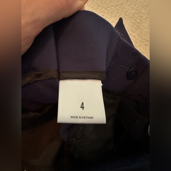 Express High Waisted Pleated Paper Bag Shorts - Picture 3 of 3